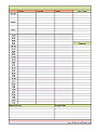 Weekly Planner Sheet - 2 Page Week