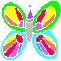 Kid's Butterfly - 80 to a sheet - Click to download